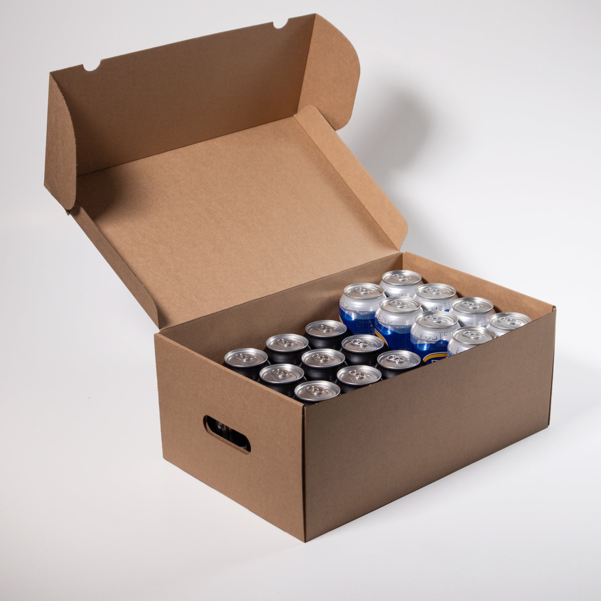 24-pack 0,5L tölkeille ruskea 400x265x167mm